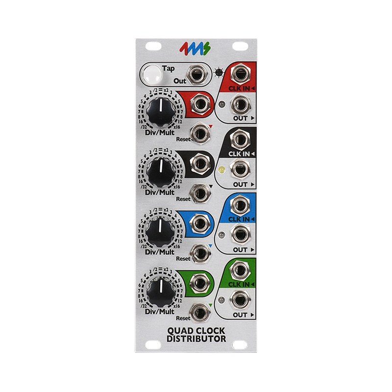 4ms Quad Clock Distributor (QCD) – Control