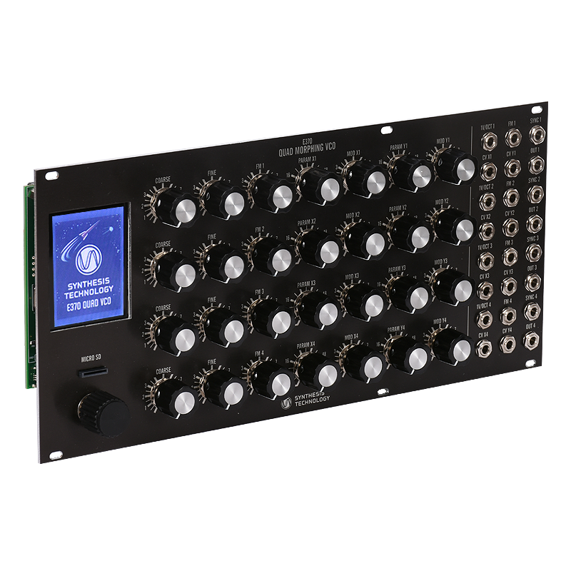 E370 Quad Morphing VCO (Black)