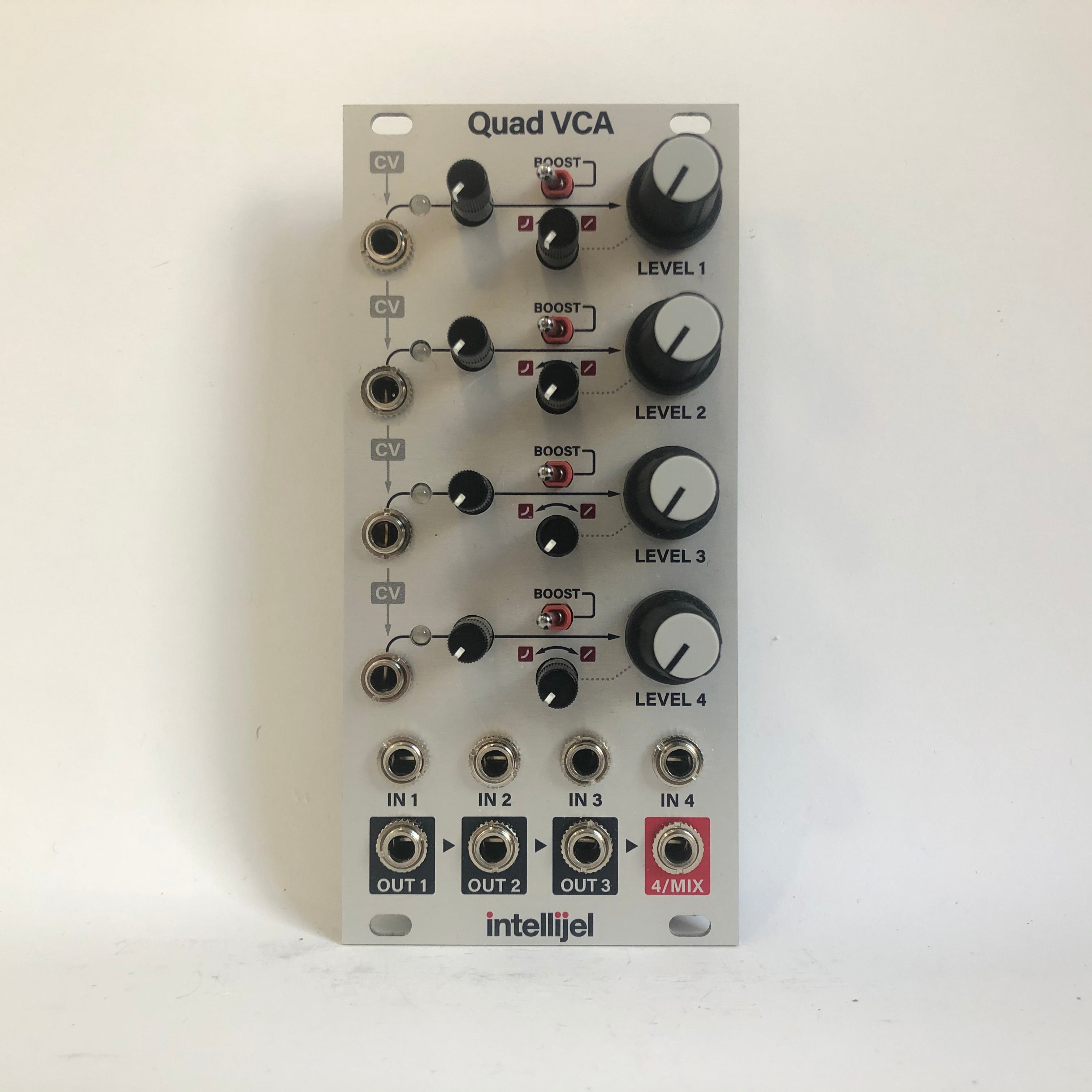 新しいコレクション Intellijel ユーロラック Quad クアッド VCA DTM