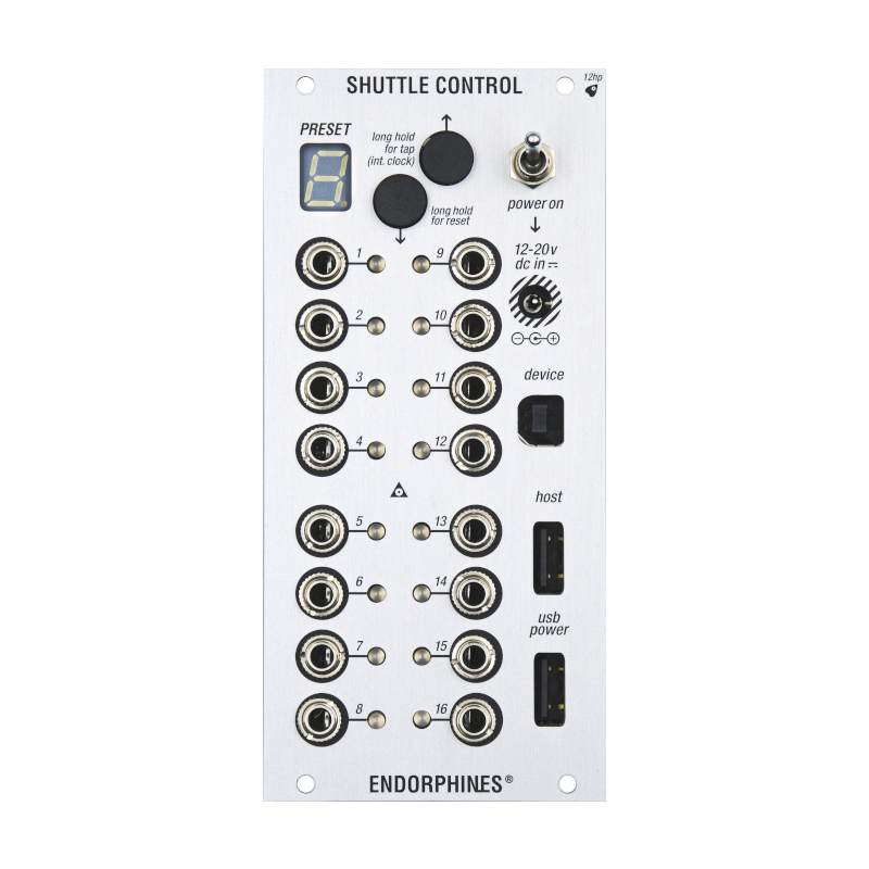 Shuttle Control - USB MIDI to CV