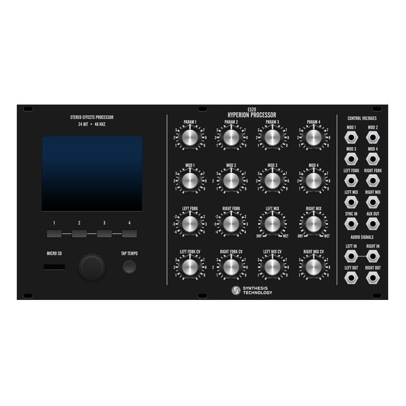 Synthesis Technology E520 Hyperion Processor (Black Panel) – Control