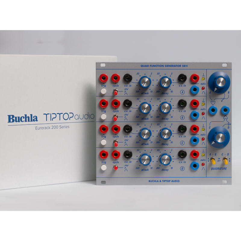 Tiptop Audio Buchla Model 281t Quad Function Generator – Control